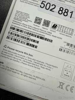 Iphone 16Pro 128GB + Pitaka kryt - ZARUKA - 7