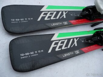 313. Lyže NORDICA - 130 cm + boty TECNO 38 eu - set - 7