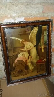 prodam 6x stare obrazy po babicce, - 7