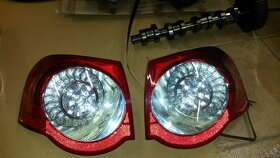 vw passat B6 kapota LB5M OK, dveře LB5M modrostř. - 7