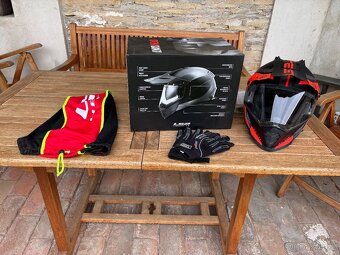 Přilba Enduro LS 2-MX 436 PIONEER a Bunda REBELHORN - PATROL - 7