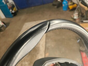 Kožený volant Škoda 3 ramenný do 2019- Octavia Superb Yeti - 7