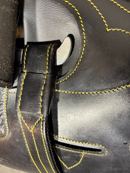 Australské sedlo bez hrušky černé krátké - 7