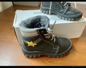 Kožené kozačky Esso - 7