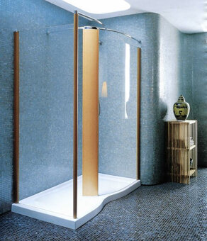 Sprchový kout Jacuzzi J-Tower Walk-in 120x90cm - 7