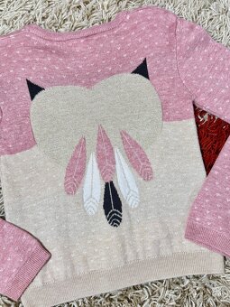 Sovičkový svetřík KappAhl 122/128 - 7