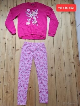 vel 146-152 - bundy,košile,vesta,leginy... - 7