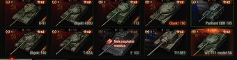 Účet World of tanks (WOT) - 7