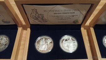 ČM Sada dvou tolarů Královské dvojice 7ks - 7