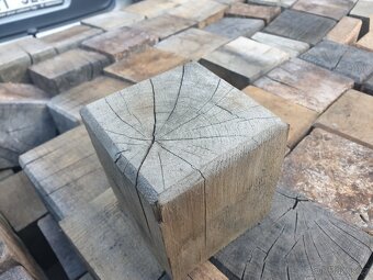 Dlažba dub špalíky 10x10x10 - 7