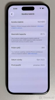 iPhone 15 128GB černý CZ distribuce - 7