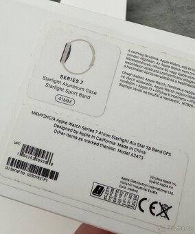 Apple Watch 7 41mm, Starlight - 7