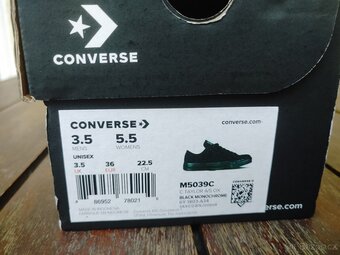 Dámské tenisky CONVERSE C Taylor Black (EU 36) - 7