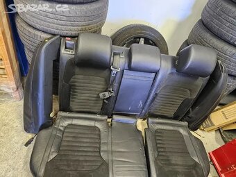 Sedačky sedadla alcantara VW Passat B7 - 7