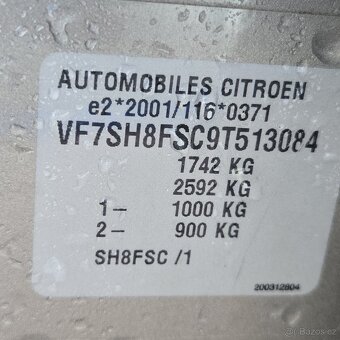 CITROEN C3 PICASSO 1,4 16v2009 KLIMA ,135tis km PARK SENZORY - 7