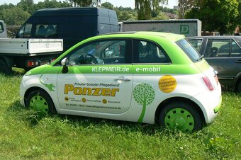 Fiat 500 ELEKTRO - 2013 NEJDE NABÍJET - 7