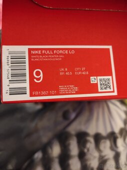 Pánské volnočasové boty Nike Full Force Low vel.42.5 - 7