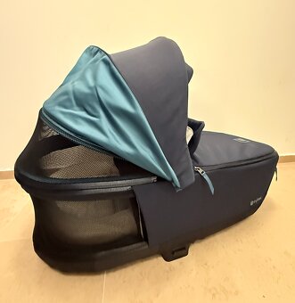 Priam 4 Lux Carry Cot - Nautical Blue - 7