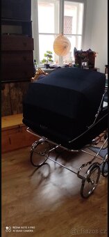 Retro kočárek pro dvojčata - 7