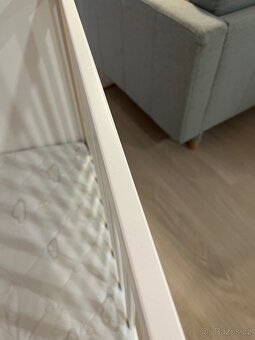 Postýlka Ikea + luxusní matrace - 7