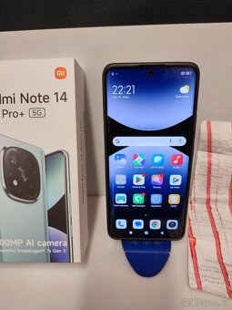 Prodám zánovní Xiaomi redmi note 14 Pro plus - 7
