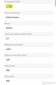 Kamna - Blist (Berna lux 5,3kw) - 7