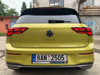 VW Golf 8 Style 1.5TSi 96kW,2021,25tkm,ČR,1maj,DPH - 7
