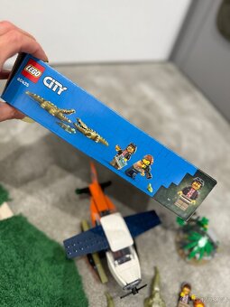 LEGO City Jungle Explorer hydroplán s krokodýli - 7