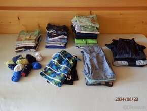 Sada oblečení na kluka velikost 128 - 134 - 7