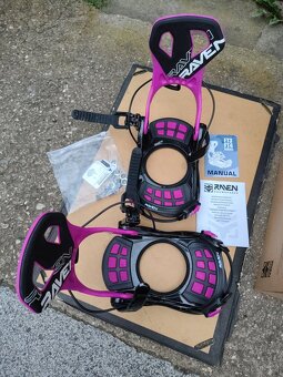 Raven Fastec FT360 - snowboardové vázání - nové - 7