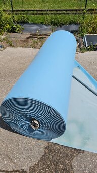 Plachta modrá - jezírková folie - 180cm - 7