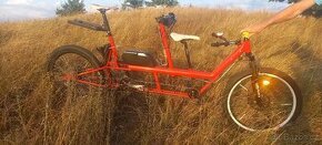 Dětský tandem, elektrické dvojkolo Expediční MTB 2–9 let - 7