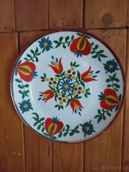 Ručně malované talíře- keramika - 7