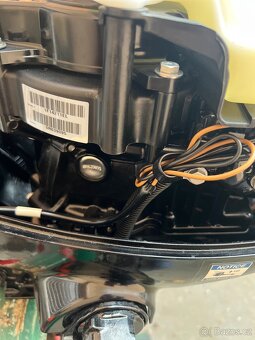 Lodni motor Mercury 3.5hp 4t dlouha noha, najeto cca 40mth. - 7