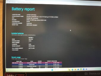 ASUS TUF A17 RTX3050 RYZEN 7 4800H - 7