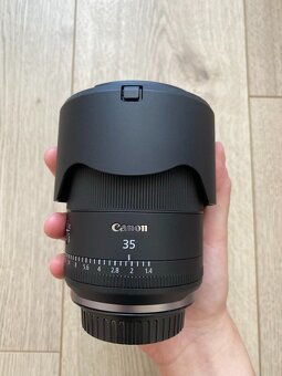 Canon EOS R6, objektiv Canon RF 85 mm a Canon RF 35 mm f/1,4 - 7