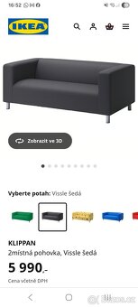 Sedacka Ikea Klippan - 7