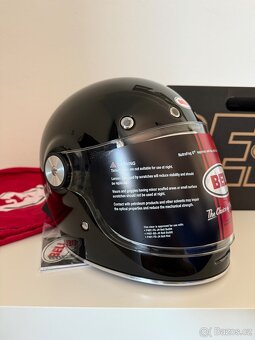 Prilba- Bell Bullitt gloss black - NOVÁ Veľkosť S - 7
