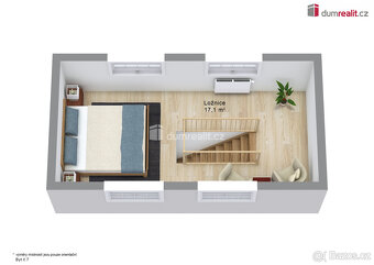 Prodej apartmánu 2+kk ve Pstruží přímo u lanovky skiareálu P - 7