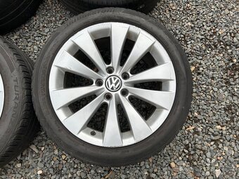 Alu orig letní sada VW Phoenix 5x112 8J ET41 225/45 R17 - 7