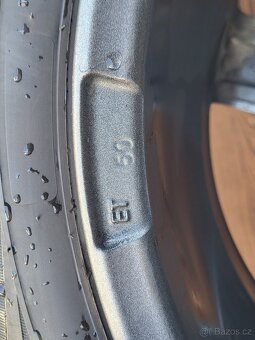 Prodám zimní sadu pneu 195/55R16 Nokian ET50 DOT2921 - 7