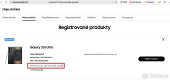 Samsung Galaxy S25 Ultra 256GB černý POUŽITO - 7