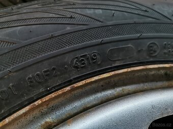 Originální 17 disky hyundai + zimní pneu 6,5-7mm + TMPS - 7