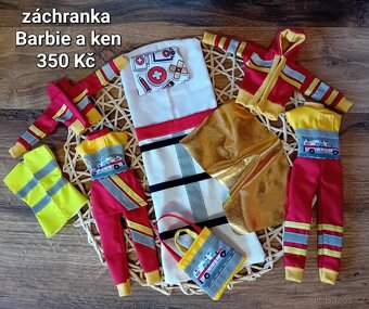 Barbie Sady oblečků zaměstnání, povolání - 7