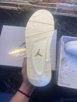 Jordan 4 metalic gold 44,5 - 7