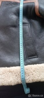 Kožená pánská bunda pilotka Diesel - 7