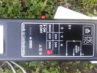 Klešťový ampermetr Metra Blansko PK350 - 7