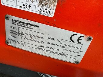 Mini rypadlo Kubota U10-3 - 7
