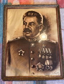 Josif Vissarionovič Stalin - obrazy - 7