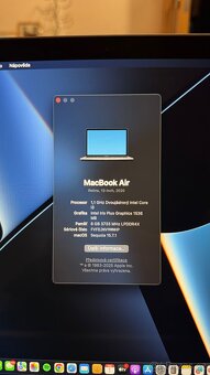 Macbook Air 2020 13,3palců - 7